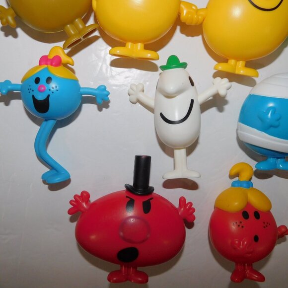 Lot 15 McDonalds Mr. Men & Little Miss Toy Figures and Cups R. Hargreaves - Picture 7 of 8